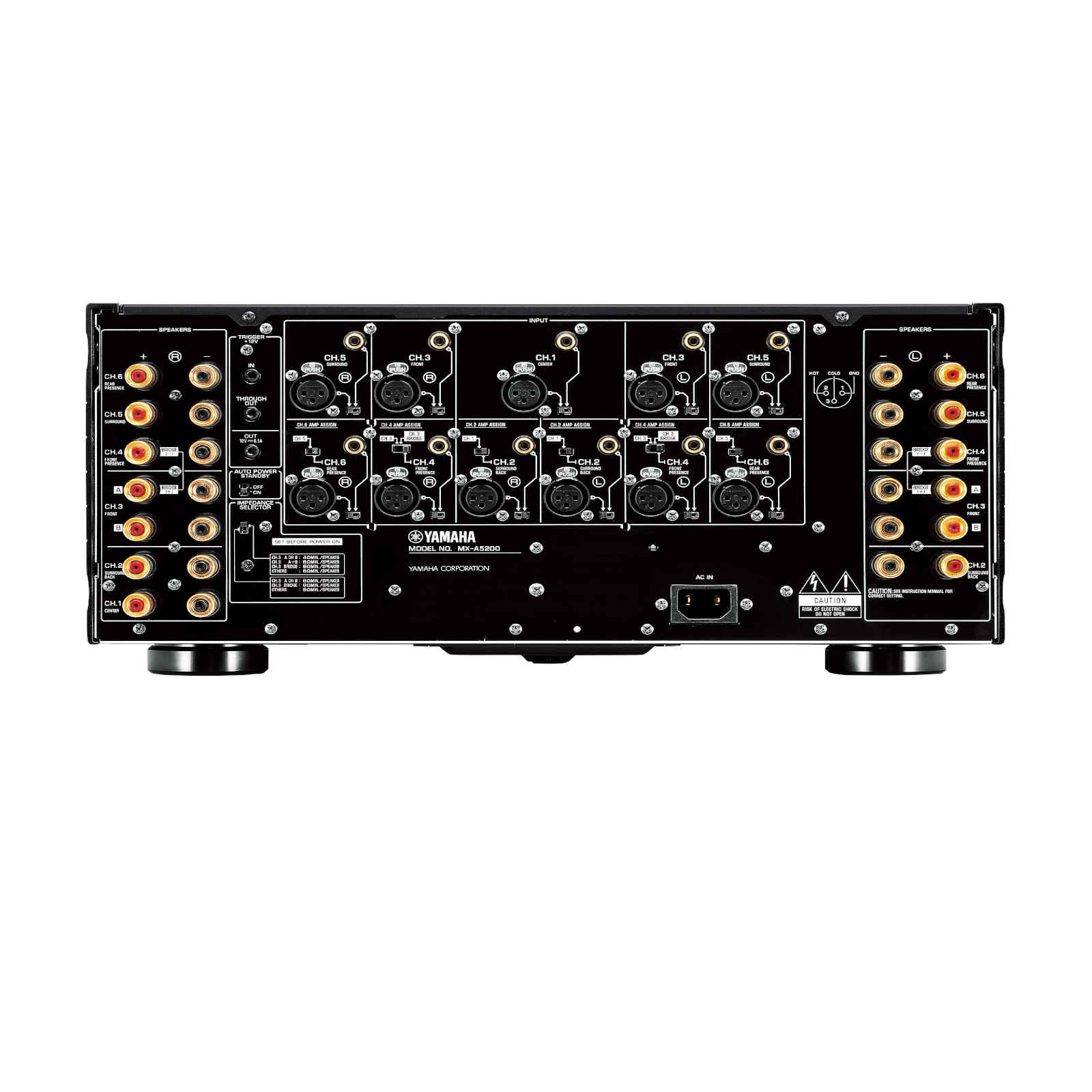 Yamaha MX-A5200 112 channel Power Amplifier