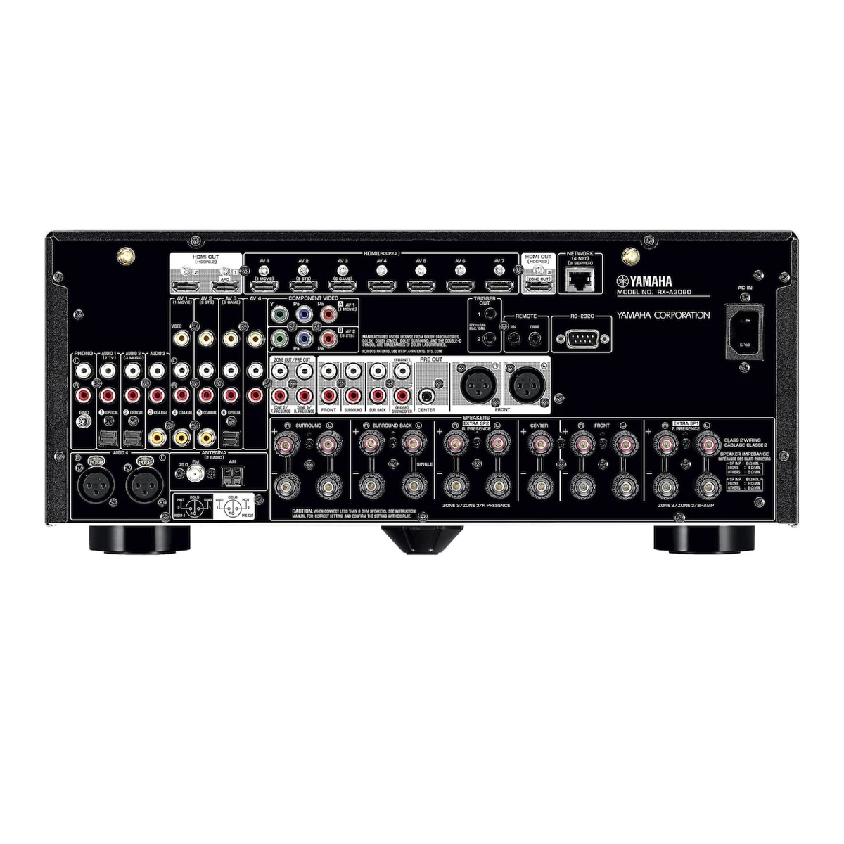 Yamaha RX-A3080 Aventage - 92 Channel AV Receiver