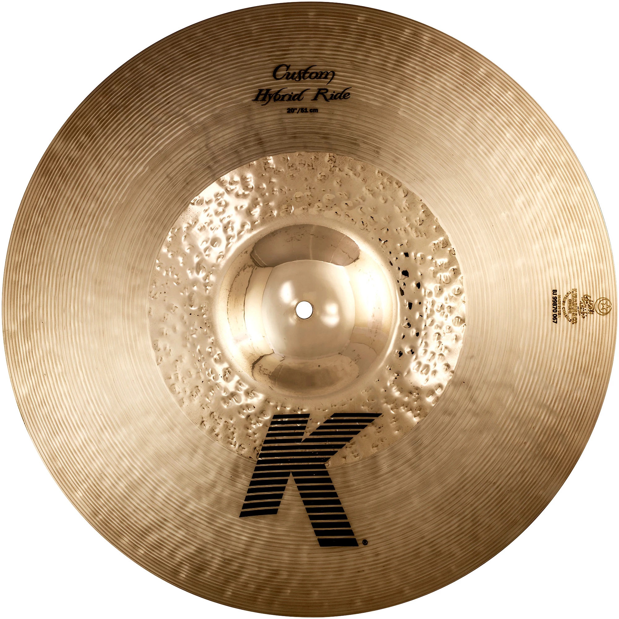 Zildjian 20 K Custom Hybrid Ride
