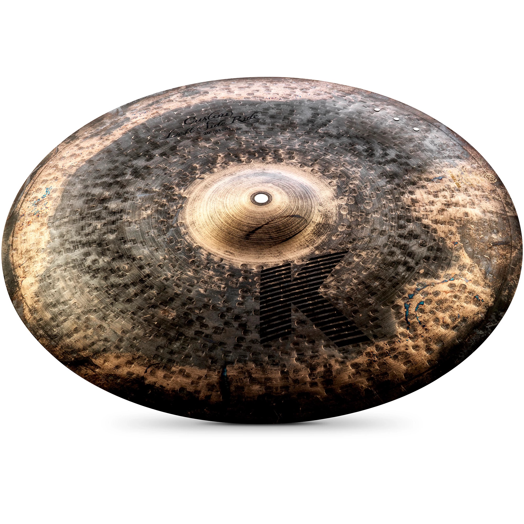 Zildjian 20 K Custom Left Side Ride w3 Rivets