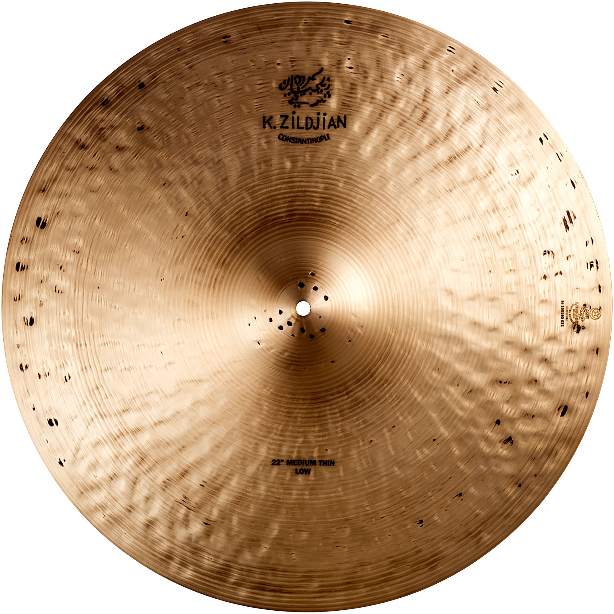 Zildjian 22 K Constantinople Medium Thin Low Ride
