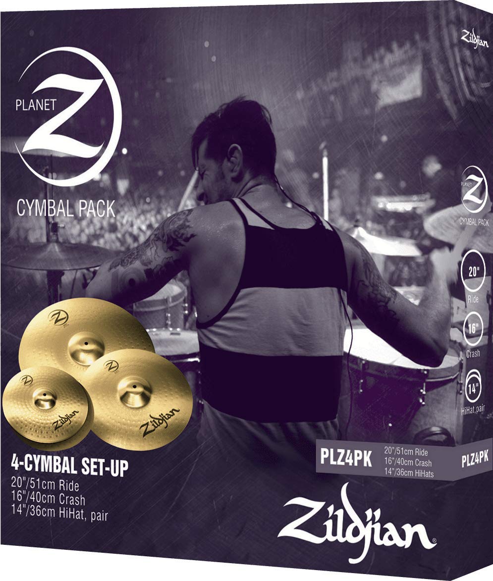 Zildjian Planet Z Cymbal Pack PLZ4PK
