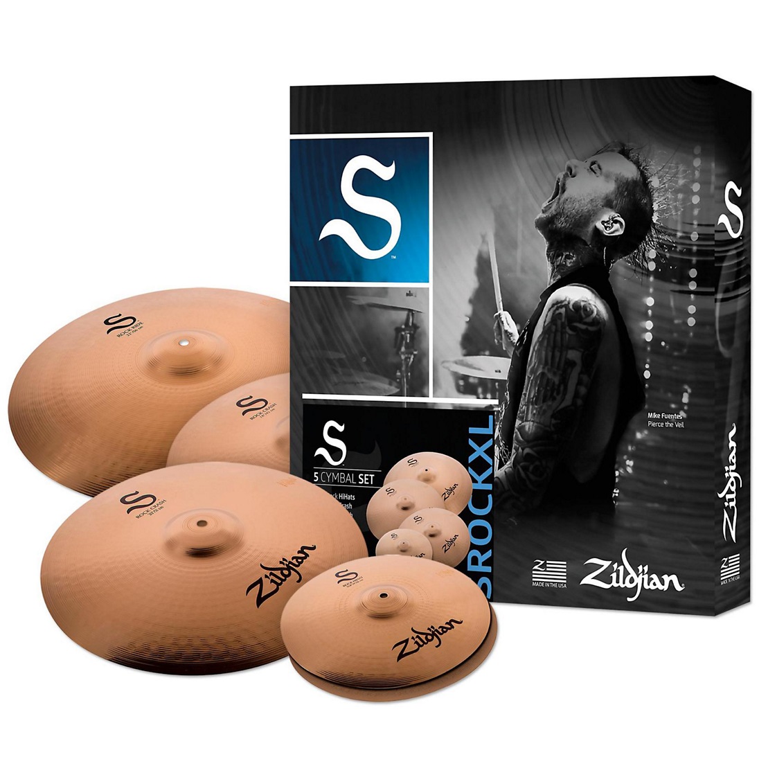 Zildjian S Rock Cymbal Set