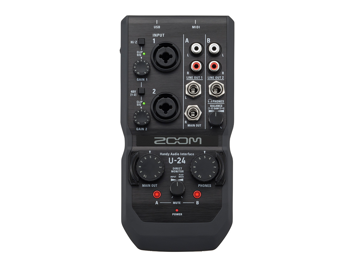 Zoom U-24 Handy Audio Interface