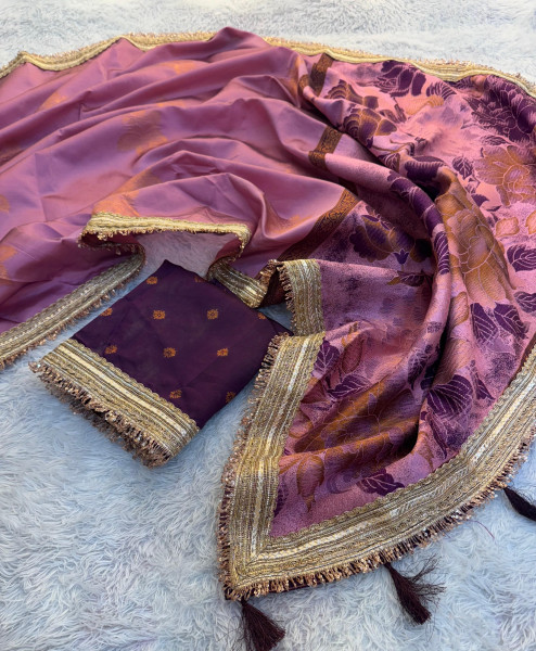 Image of Banarasi soft Silk Saree