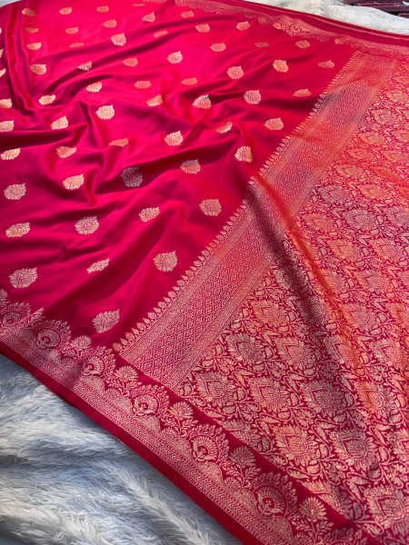 Image of Banarasi soft Silk Saree