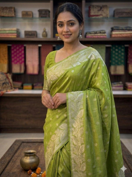 Banarasi soft Silk Saree