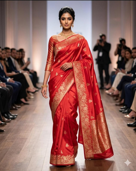 Banarasi soft Silk Saree