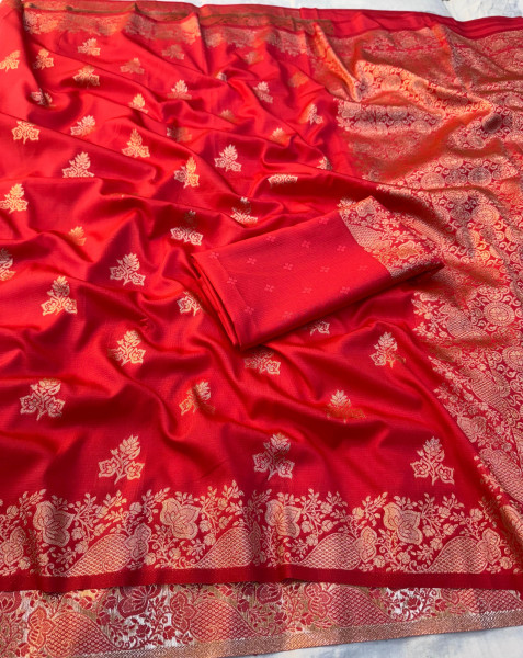 Image of Banarasi soft Silk Saree