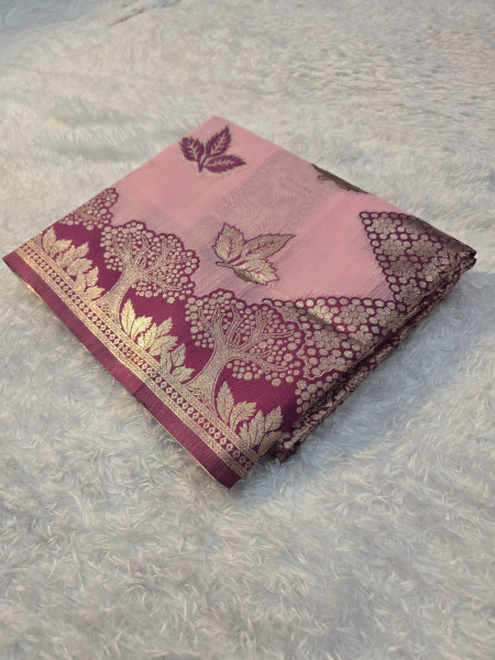 Banarasi Linen Silk Saree