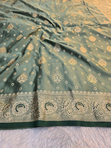 Banarasi Mashru Satin Silk Saree