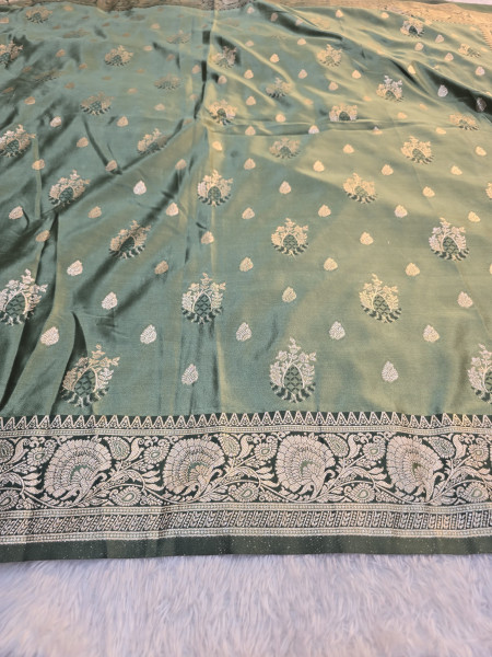 Banarasi Mashru Satin Silk Saree