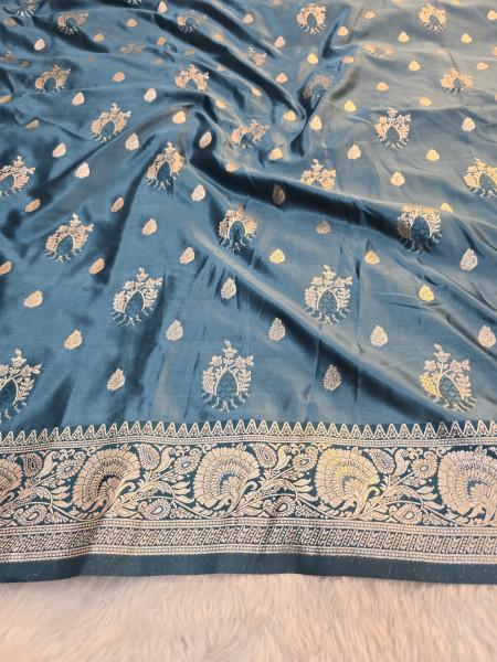 Banarasi Mashru Satin Silk Saree