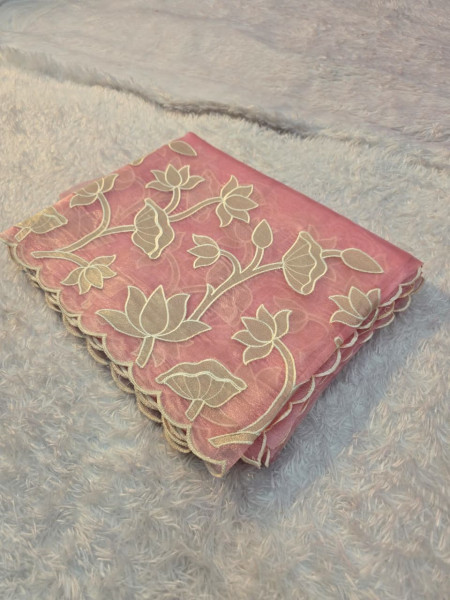 Image of Banarasi Shimmer Organza Silk Saree