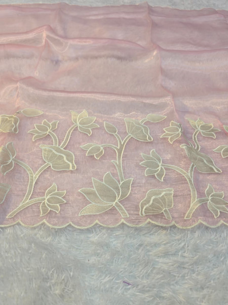 Banarasi Shimmer Organza Silk Saree