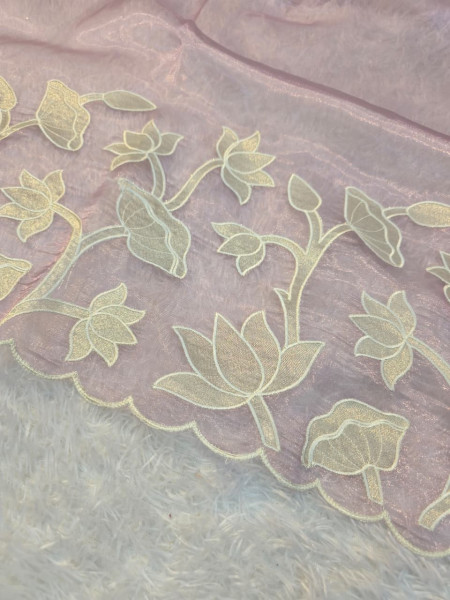 Banarasi Shimmer Organza Silk Saree