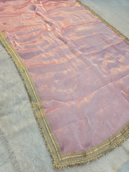 Image of Premium Shimmer Silk With Lace