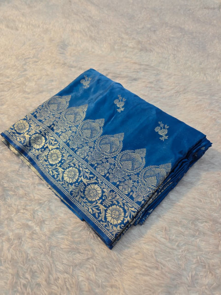 Banarasi Mashru Satin Silk Saree