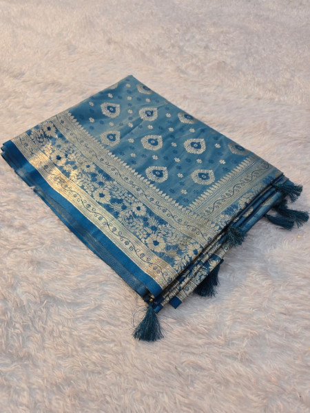 Banarasi Mashru Satin Silk Saree