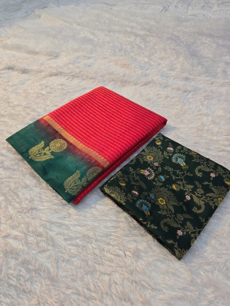 Image of Premium Banarasi Dola Silk Saree