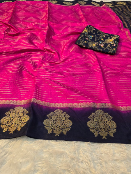 Premium Banarasi Dola Silk Saree