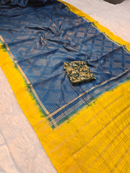 Premium Banarasi Dola Silk Saree