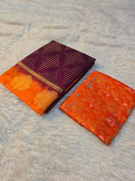 Image of Premium Banarasi Dola Silk Saree