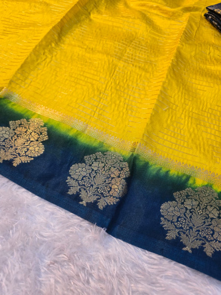 Premium Banarasi Dola Silk Saree