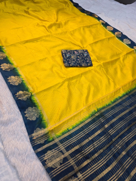 Premium Banarasi Dola Silk Saree