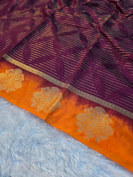 Premium Banarasi Dola Silk Saree