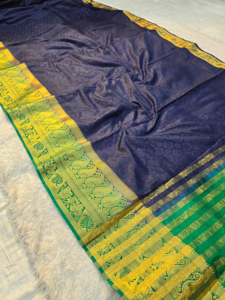 Image of Premium Banarasi Tanchui Soft Silk Saree