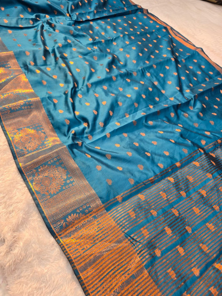 Image of Premium Banarasi Soft Silk Saree