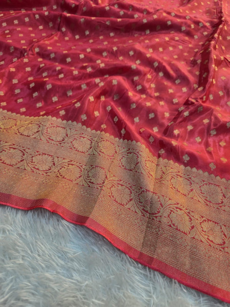 Premium Banarasi Crepe Silk Saree
