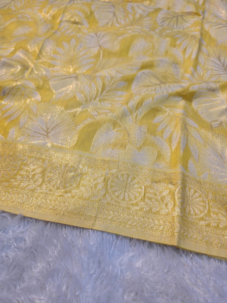 Premium Banarasi Cotton Silk Saree