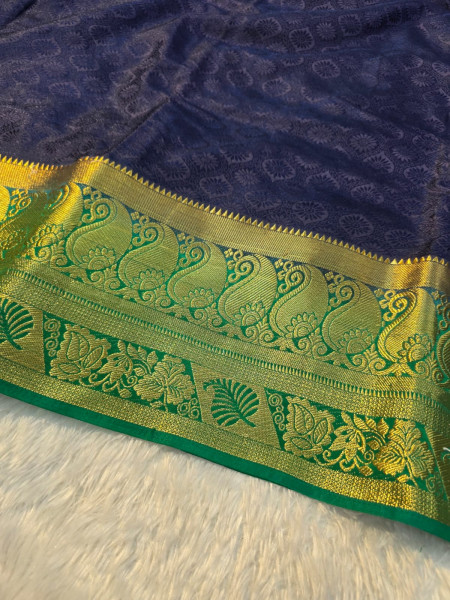 Premium Banarasi Tanchui Soft Silk Saree