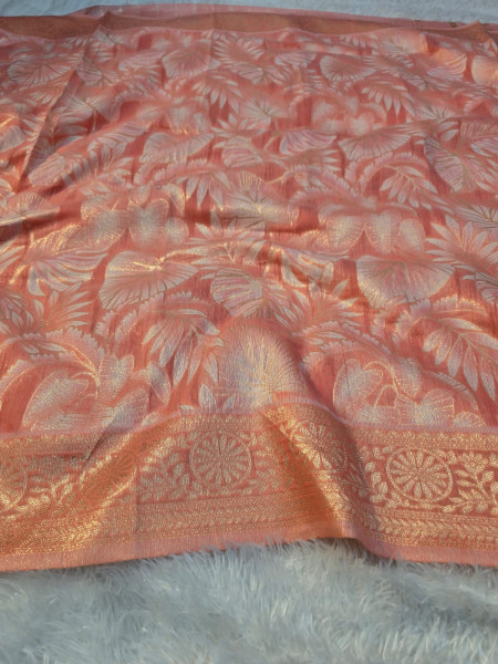 Premium Banarasi Cotton Silk Saree