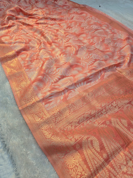Image of Premium Banarasi Cotton Silk Saree