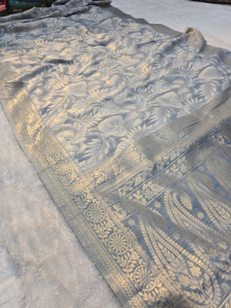 Image of Premium Banarasi Cotton Silk Saree