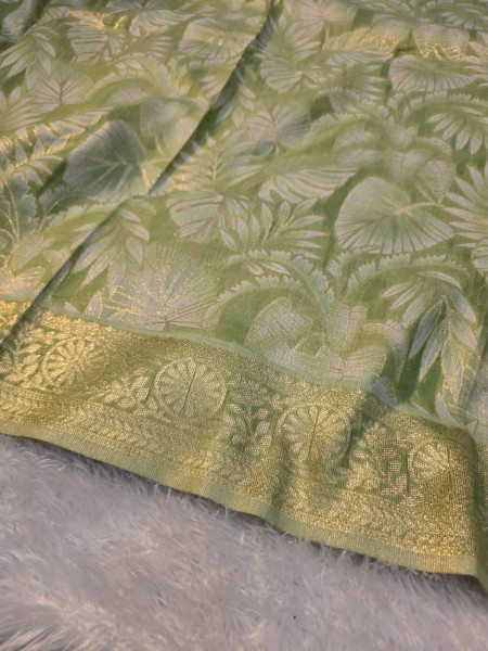 Premium Banarasi Cotton Silk Saree