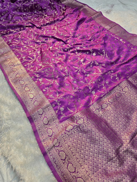 Image of Premium Mashru Satin Silk Saree