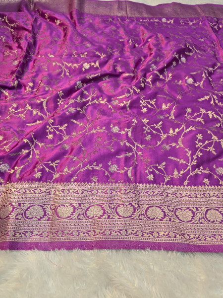 Premium Mashru Satin Silk Saree