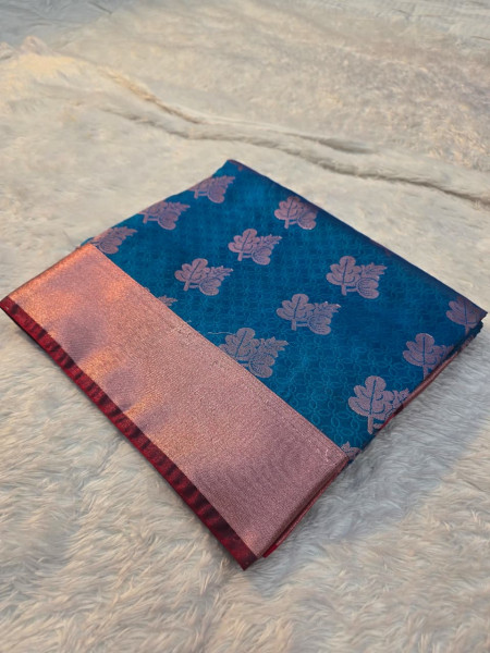Premium Soft Tanchui Dual Tone Silk Saree