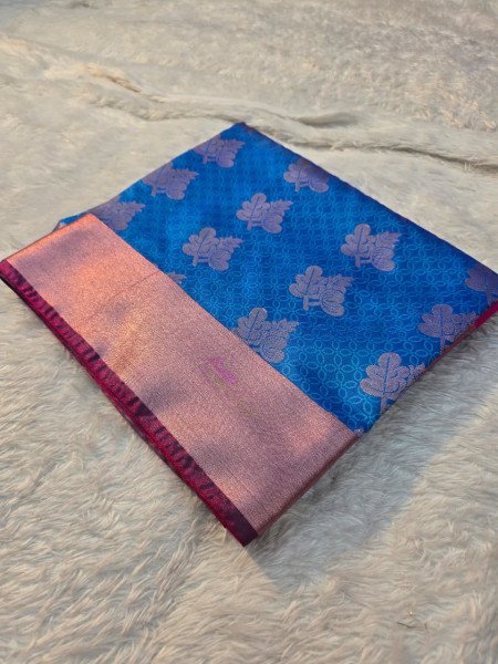 Premium Soft Tanchui Dual Tone Silk Saree