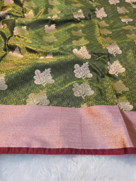 Premium Soft Tanchui Dual Tone Silk Saree
