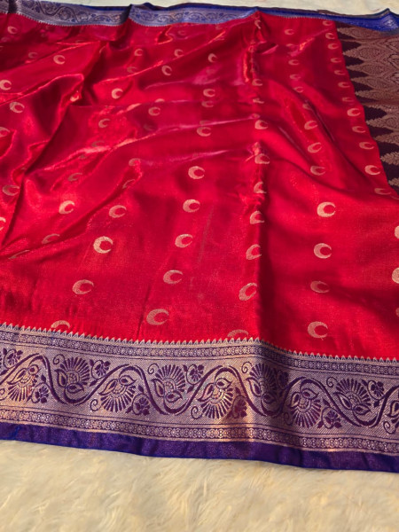 Premium Soft Tanchui Dual Tone Silk Saree