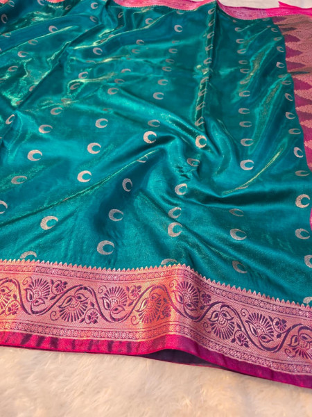 Premium Soft Tanchui Dual Tone Silk Saree