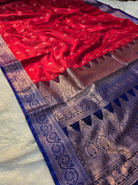 Image of Premium Soft Tanchui Dual Tone Silk Saree