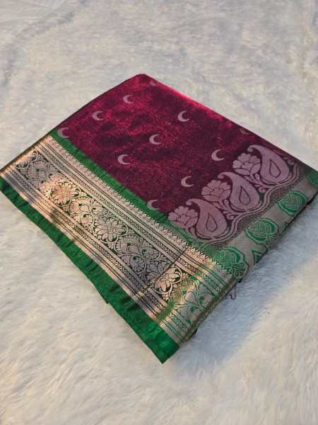 Premium Soft Tanchui Dual Tone Silk Saree