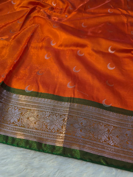 Premium Soft Tanchui Dual Tone Silk Saree