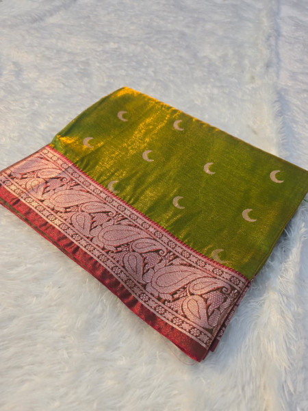 Premium Soft Tanchui Dual Tone Silk Saree